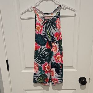 Old Navy Active Floral Print Top